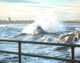 CARD | Whitley Bay Waves birthday, wedding, greetings cards | photography | Emma Solomon Photography