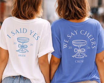 Personalized hen party shirt, bride t-shirt for hen party, hen party drink tee, crew shirt, bachelorette party shirts