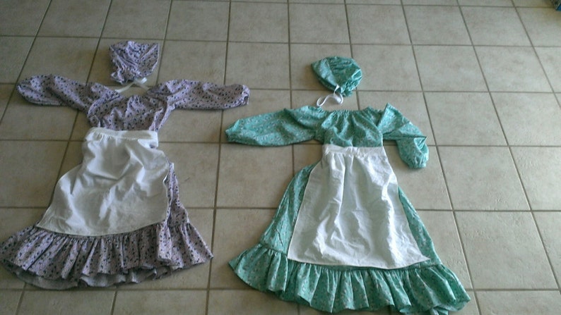Little House on the Prairie Inspired Dress
