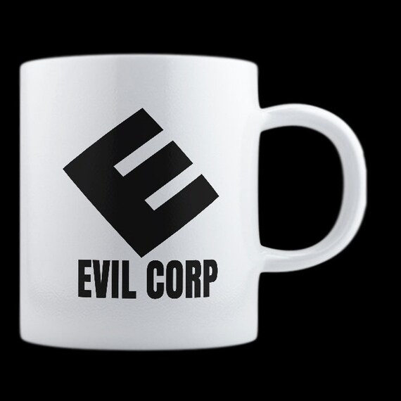 /"Evil corp/" Monsieur robot Company TV Show Inspiré Céramique Tasse
