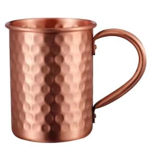 2024 new plating Copper Moscow Mule Mug Durable Beer Mugs Coffee Mug Milk Cup copper plating Bar Cup Drinkware