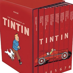 Tintin Books Complete Set - Etsy
