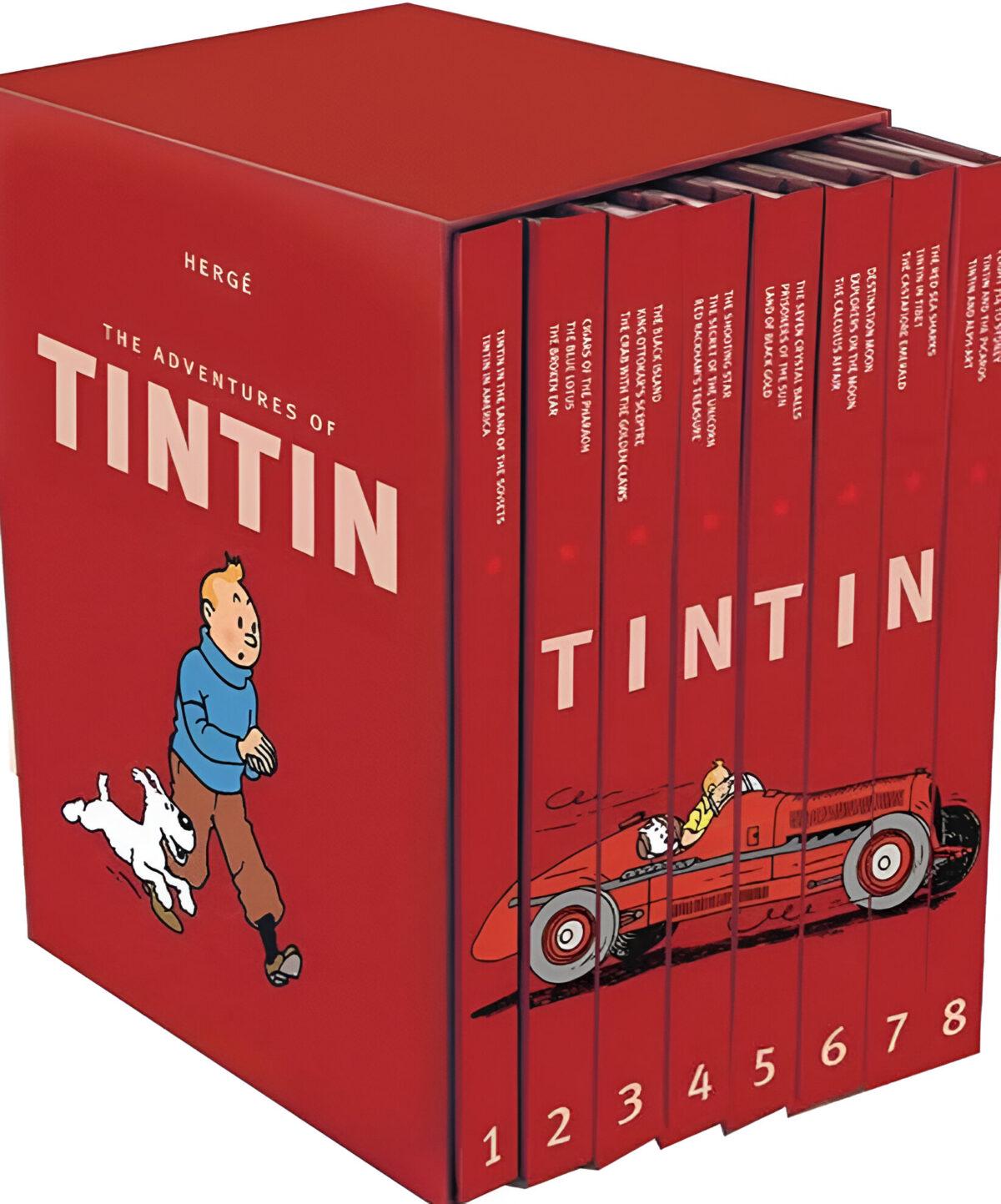 Tintin Books Complete Set - Etsy Canada