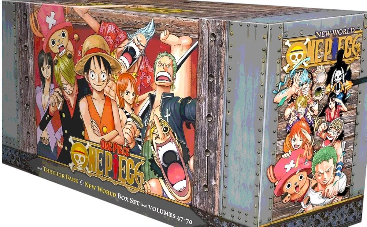 One Piece Box Set 3 Vol (47-70) by Eiichiro Oda (english
