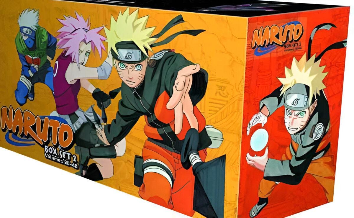 Naruto Box Set 2 Vol (28-48) by Masashi Kishimoto (english