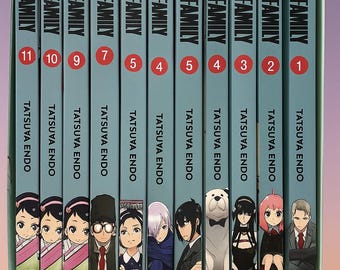 Spy X Family Comic Manga Vol 1 - Vol 14 Full Set Tatsuya Endo