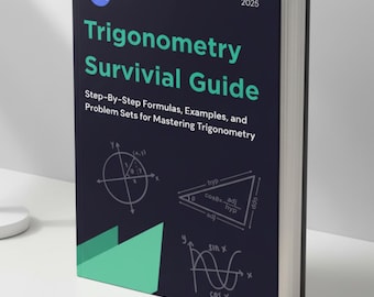 Trigonometry Study Guide PDF | Printable Math Study Notes and Worksheet With Examples & Practice