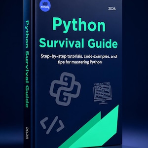 Python Study Guide | Printable Beginner Step-by-Step Programming Lessons & Cheat Sheet PDF