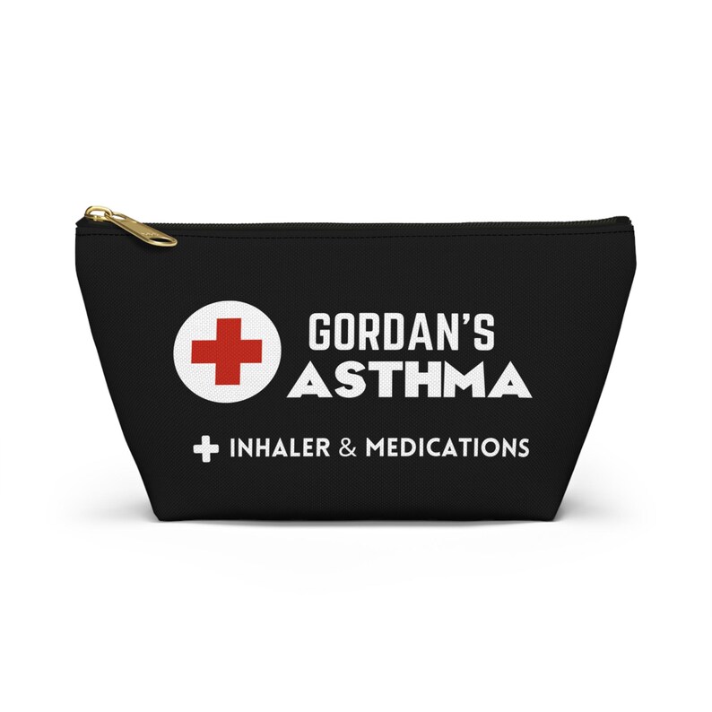 Personalized Medical Pouch, Asthma Inhaler & Medication Organizer - Etsy
