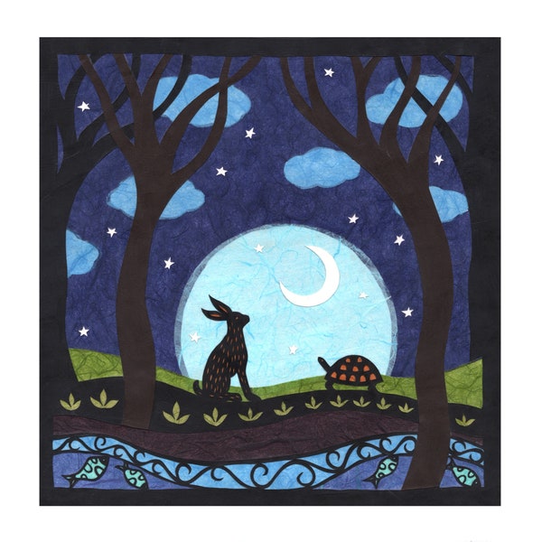 The Tortoise and the Hare  limited edition print