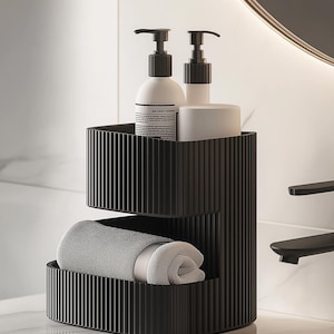 Bathroom Organizer Towel