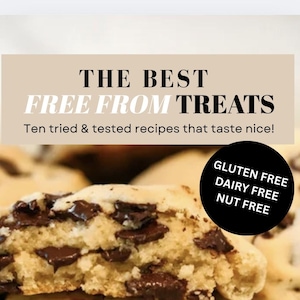 10 of the Best Gluten Free & Dairy Free Sweet Treat Recipes - Allergy Friendly - Instant Digital Download
