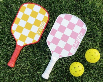 Pagaie de pickleball personnalisée, cadeau pour lui/elle, cadeau de sport personnalisé