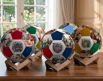 Centro de mesa para fiesta temática del Mundial - Decoración personalizada de fútbol 2026 - Artículos para fiestas de fútbol