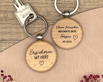 Personalized keychain for kindergarten teacher, heartfelt gift for kindergarten teacher, farewell gift for kindergarten teacher, thank you gift for kindergarten teacher