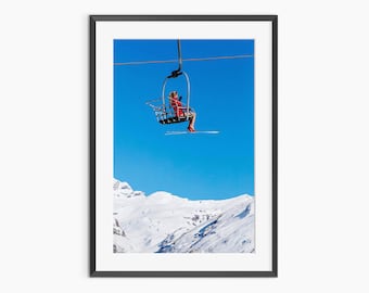 Patrulla de esquí, Impresiones fotográficas, Tony Kelly, Impresiones de esquí, Impresión artística, Impresiones de invierno, Impresión de lujo, Arte mural de calidad museística