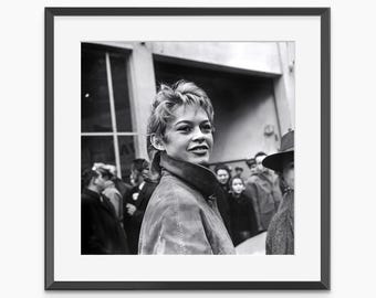 Brigitte Bardot, Impressões Fotográficas, Arte de Parede Retrô, Impressões em Preto e Branco, Pôster Vintage, Arte de Parede com Qualidade de Museu