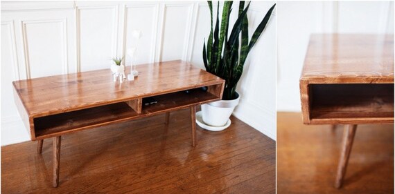 Mid Century Modern Coffee Table 48 MADE TO ORDER | Etsy