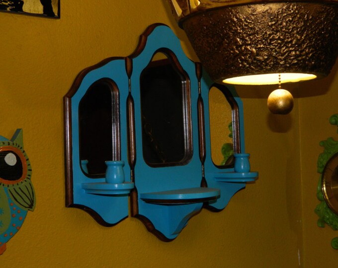 Vintage Wall Mirrors / Candle Sconces / Hand Painted Wall Etsy