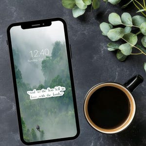 2Pcs Twilight Saga Phone Wallpaper | Edward Cullen & Bella Inspired, Forks Vampire Background, Jacob Black