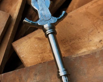 Espadón de caballero Artorias hecho a mano, réplica de acero al carbono, cosplay de Dark Souls