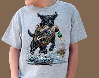 Labrador Duck Hunting PNG, Camo Dog Patch (Digital File)