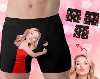 Boxer da uomo personalizzati - Regali di San Valentino 2026 per il fidanzato