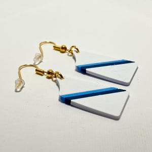 Custom Rowing Earrings | Personalised Club Colours