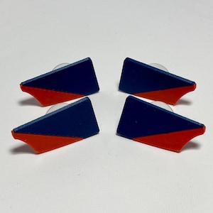 Custom Rowing Croc Jibbitz (Pair) | Personalised Club Colours