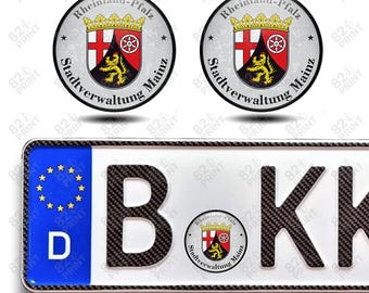 Duck License Plate 1x Eu Field Sticker Camouflage Green Number Plate