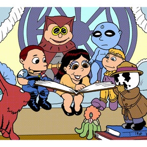 Watchmen Babies art print