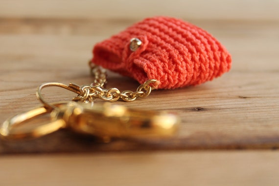 Free Crochet Keychain Cozy Holder Pattern - Nicki's Homemade Crafts