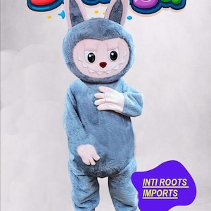 Labubu Mascot Costume- Pop Mart Inspired Kawaii Monster