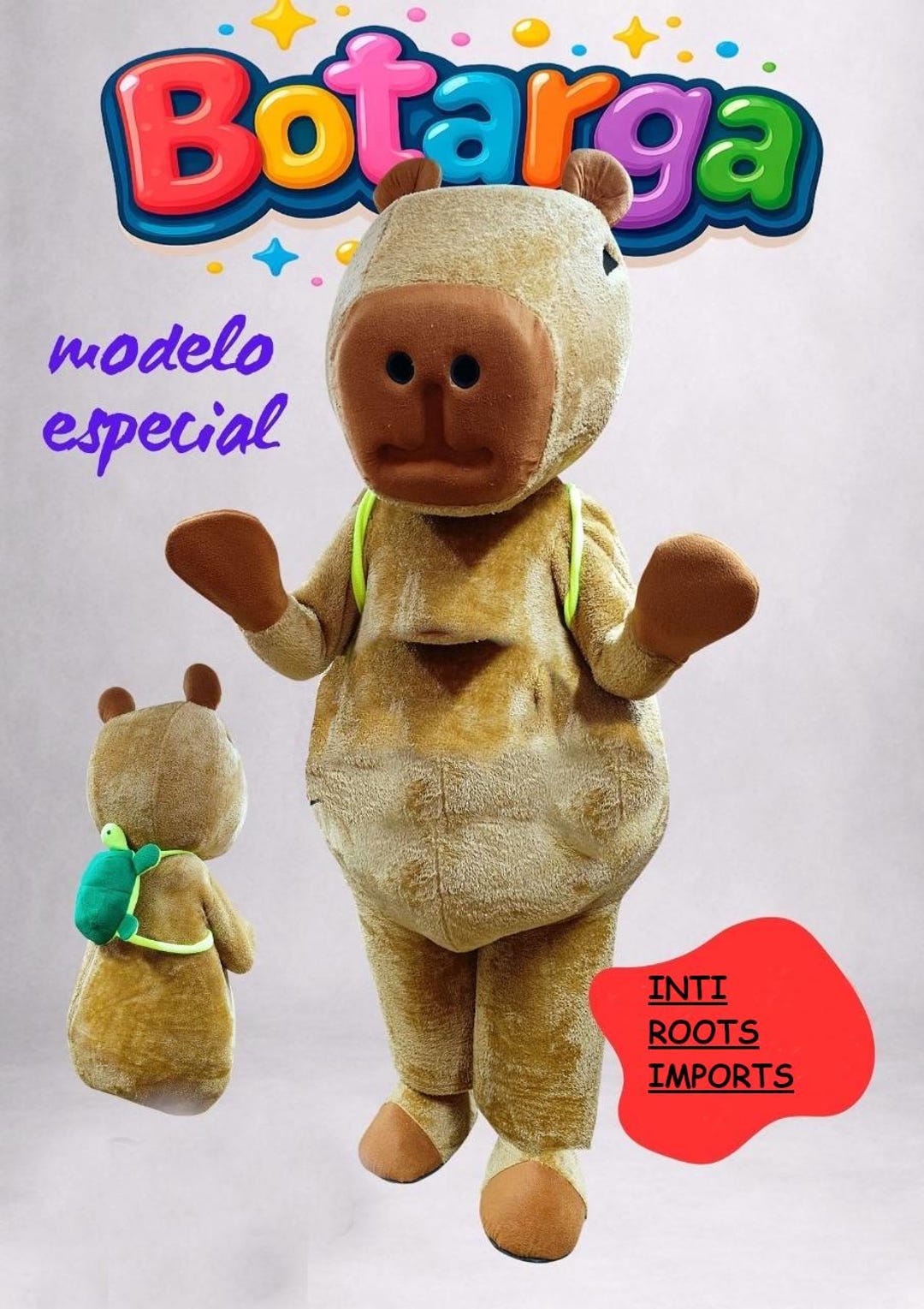 Capybara Mascot Costume – Plush Animal Onesie Suit - Etsy