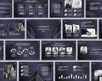 Luxus-Purpur Power Point - Vorlage, PPT Modern -, Business-Präsentation, Präsentationsfolien, Präsentationsfolien, Präsentationsvorlagen