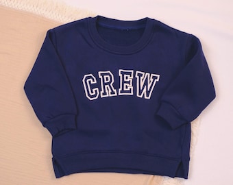 Custom Name Sweater for Kids, Sweatshirt with Name, Custom Name For Kids, Baby Shower Gift, Custom Embroidered Kids Sweatshirt.