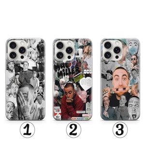 Famaus Singer Mac Miller Aesthetic Phone Case Music Lyrics Inspired Hip Hop Art Design Long Live Mac Miller iPhone & Samsung Case 1