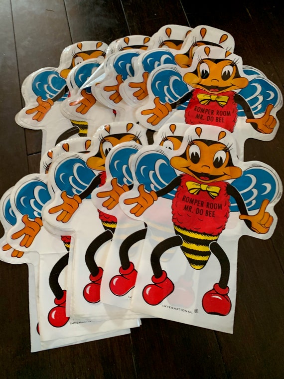 Romper Room Mr Do Bee Hand Puppet Nos Mint Condition 20