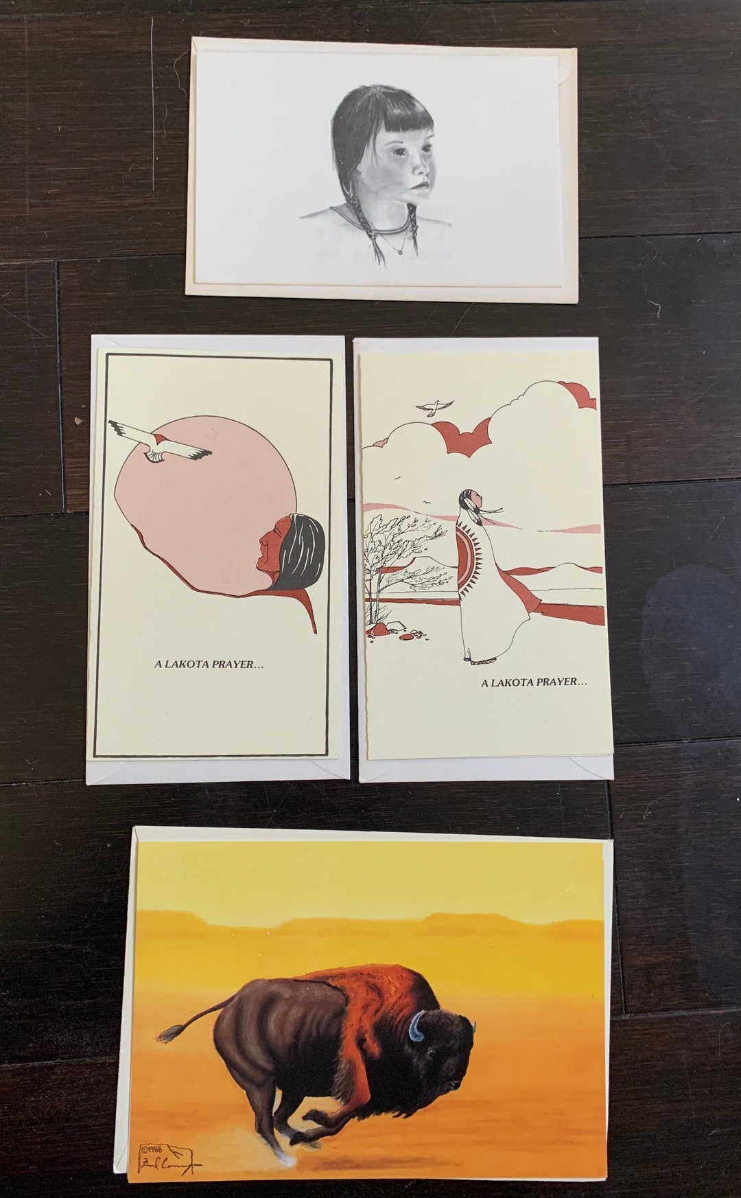 Lakota and Navajo Greeting Cards/lakota Prayer/dineh Etsy