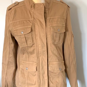 Lucky Brand Long Sleeve Button-Up Two-Pocket Camo Utility Jacket Reviews
