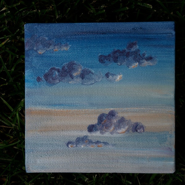 Dune Clouds - Original Oil Painting