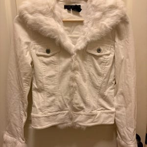 Y2k Rabbit Fur Coat - Etsy
