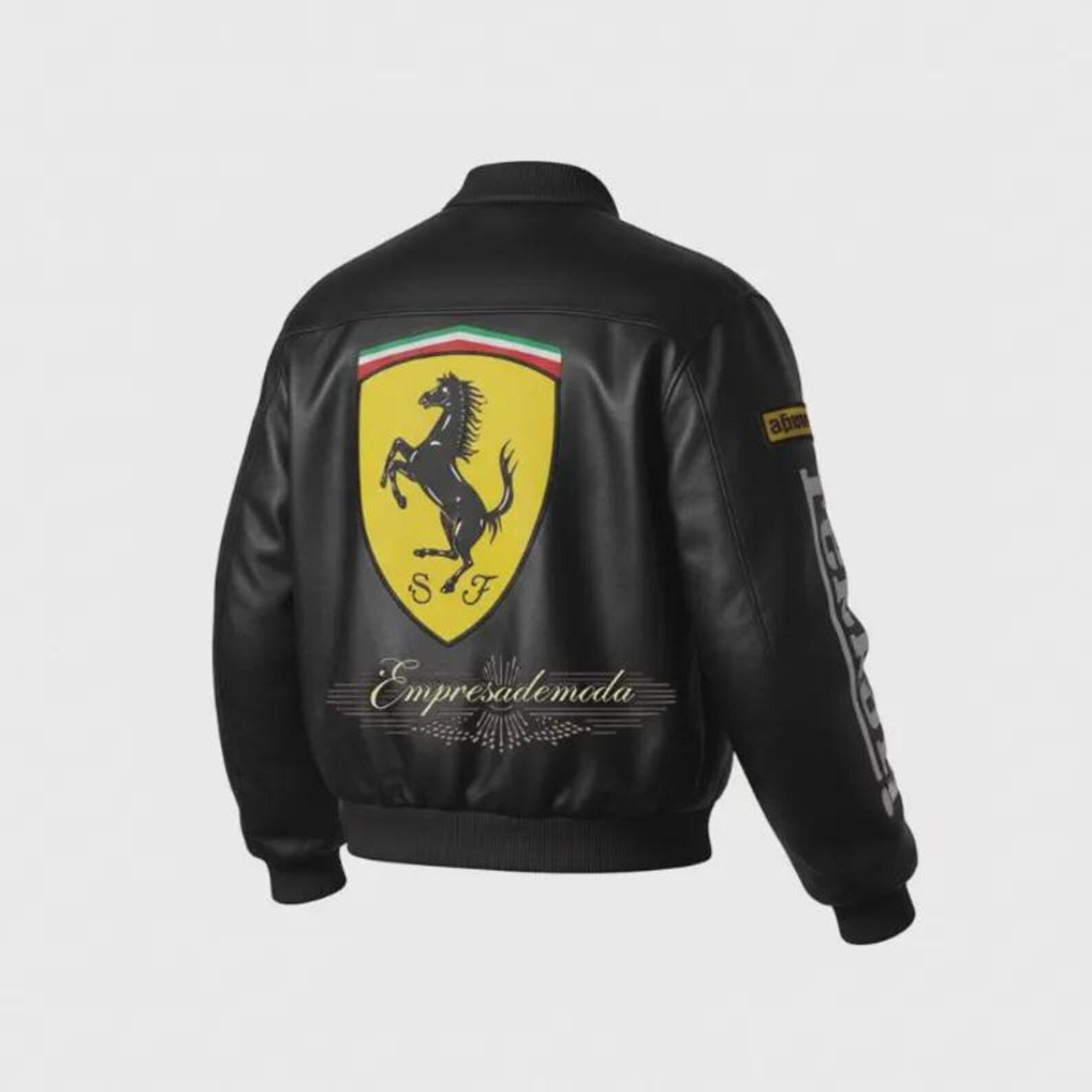 レア】Ferrari ヴィンテージレザージャケット XXL レア】Ferrari