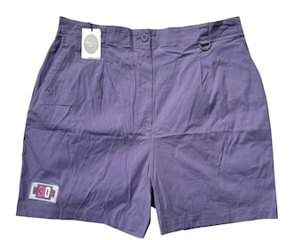 Pantalón corto morado vintage de Christian Dior