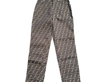 Vintage Fendi Zucca Pants