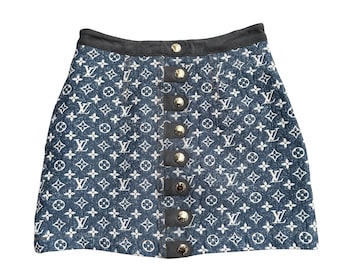 Falda vintage con monograma de Louis Vuitton