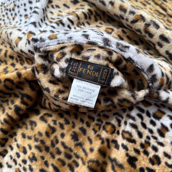 Vintage Fendi Leopard Reversible Jacket - Etsy