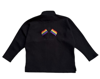Balenciaga Zip Up Fleece Jacket