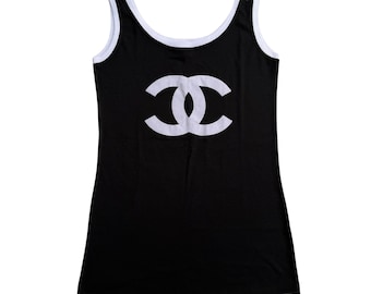 Camiseta sin mangas vintage de Chanel