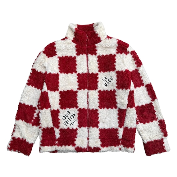 Louis Vuitton X Nigo Jacquard Damier Fleece Blouson Christmas